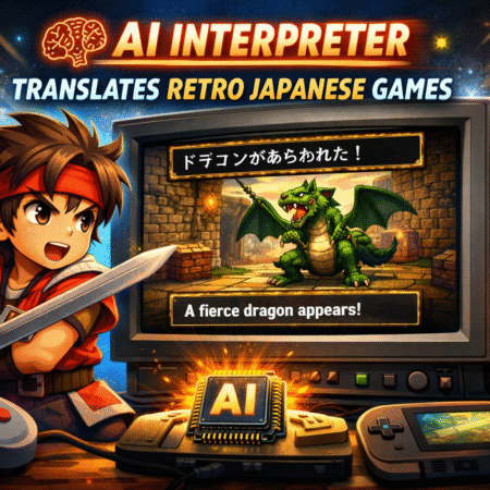 Tak Perlu Bisa Bahasa Jepang, AI Interpreter Bantu Main Game Retro dengan Mudah