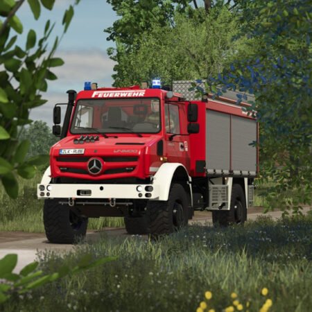 Emergency Pack Farming Simulator 25 Bawa Truk Damkar, Main Jadi Makin Seru